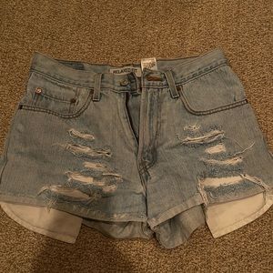 Levi’s blue jean shorts size 31 relaxed fit vintage look